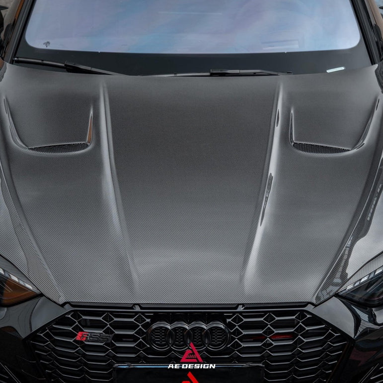 AE Design Prepreg Carbon Fibre Hood/Bonnet For Audi RS5 S5 A5 B9 B9.5 2017-Early 2025 Aftermarket Carbon Fiber Part / Bodykit - Robot Bodykits