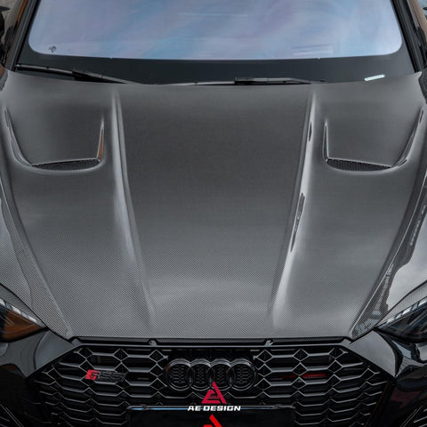 AE Design Prepreg Carbon Fibre Hood/Bonnet For Audi RS5 S5 A5 B9 B9.5 2017-Early 2025 Aftermarket Carbon Fiber Part / Bodykit - Robot Bodykits