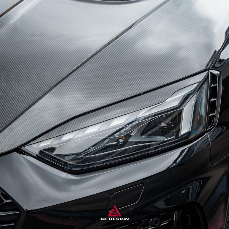 AE Design Prepreg Carbon Fibre Hood/Bonnet For Audi RS5 S5 A5 B9 B9.5 2017-Early 2025 Aftermarket Carbon Fiber Part / Bodykit - Robot Bodykits