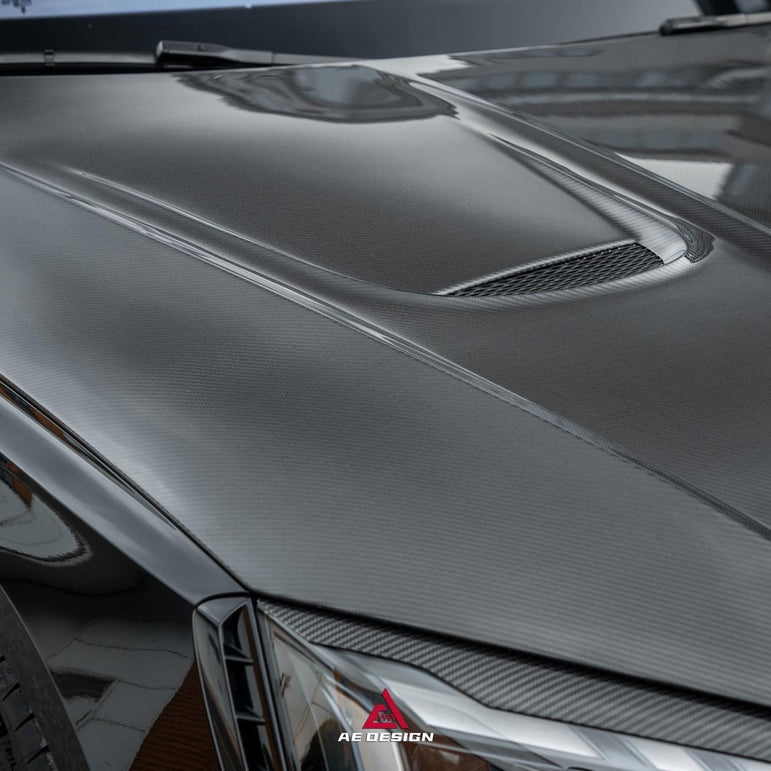 AE Design Prepreg Carbon Fibre Hood/Bonnet For Audi RS5 S5 A5 B9 B9.5 2017-Early 2025 Aftermarket Carbon Fiber Part / Bodykit - Robot Bodykits