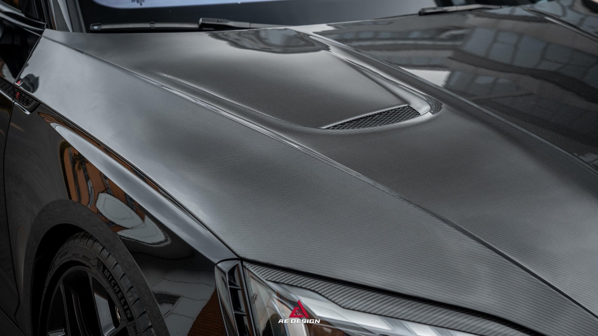 AE Design Prepreg Carbon Fibre Hood/Bonnet For Audi RS5 S5 A5 B9 B9.5 2017-Early 2025 Aftermarket Carbon Fiber Part / Bodykit - Robot Bodykits