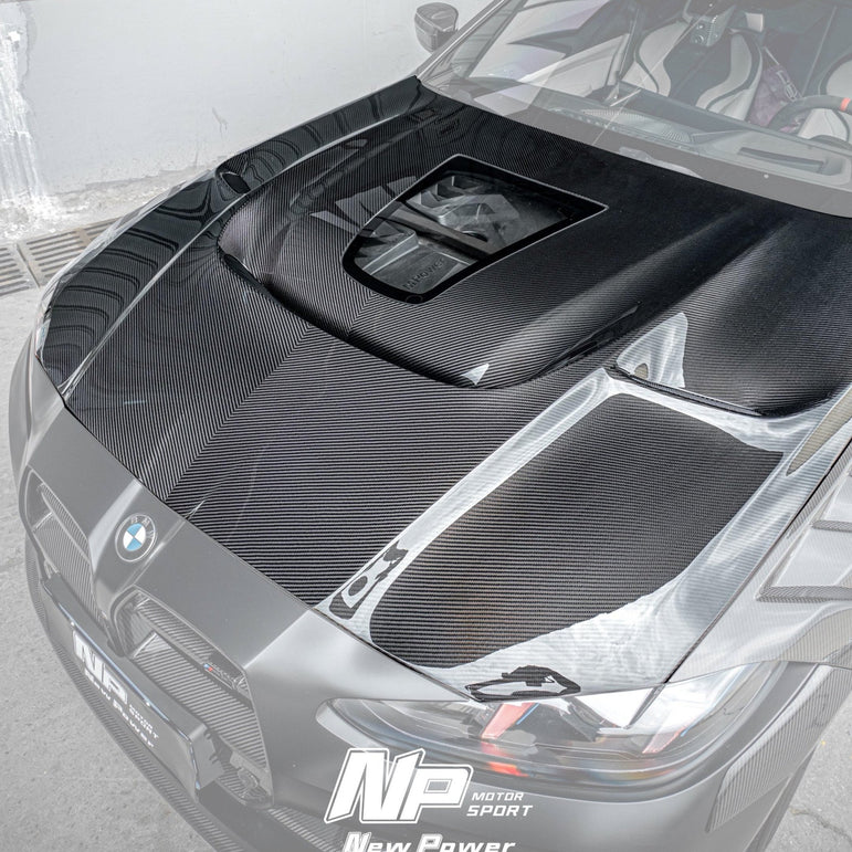 AE Design Prepreg Carbon Fibre Hood/Bonnet For BMW M3 / M4 G80 G82 & G83 Aftermarket Carbon Fiber Part / Bodykit - Robot Bodykits