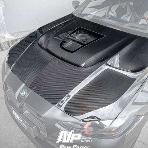 AE Design Prepreg Carbon Fibre Hood/Bonnet For BMW M3 / M4 G80 G82 & G83 Aftermarket Carbon Fiber Part / Bodykit - Robot Bodykits
