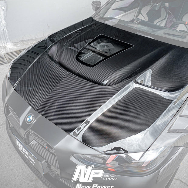 AE Design Prepreg Carbon Fibre Hood/Bonnet For BMW M3 / M4 G80 G82 & G83 Aftermarket Carbon Fiber Part / Bodykit - Robot Bodykits
