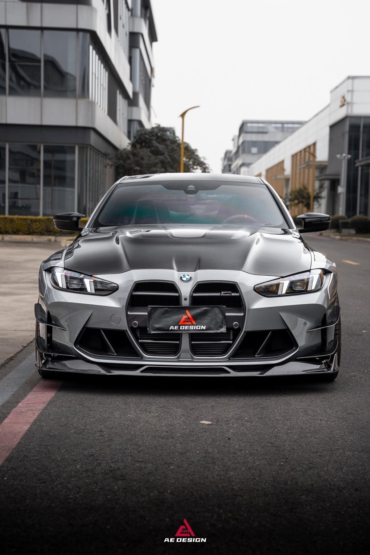 AE Design Prepreg Carbon Fibre Hood/Bonnet For BMW M3 / M4 G80 G82 & G83 Aftermarket Carbon Fiber Part / Bodykit - Robot Bodykits
