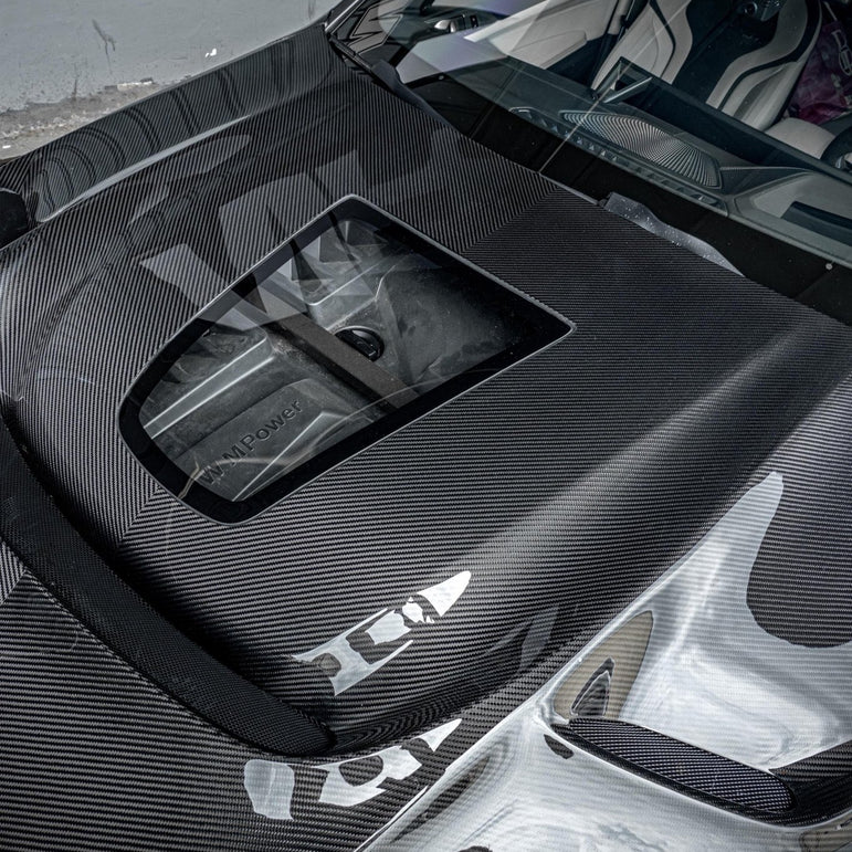 AE Design Prepreg Carbon Fibre Hood/Bonnet For BMW M3 / M4 G80 G82 & G83 Aftermarket Carbon Fiber Part / Bodykit - Robot Bodykits