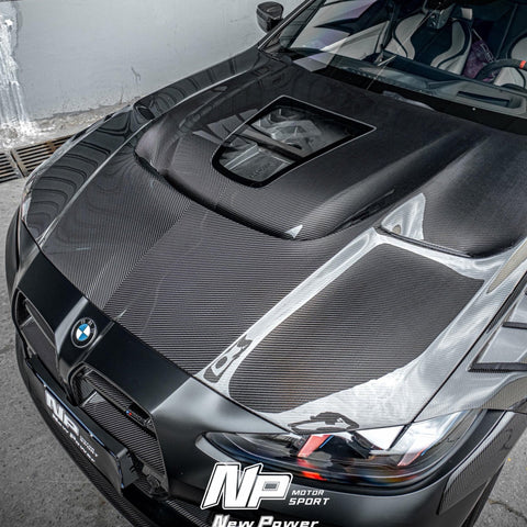 AE Design Prepreg Carbon Fibre Hood/Bonnet For BMW M3 / M4 G80 G82 & G83 Aftermarket Carbon Fiber Part / Bodykit - Robot Bodykits
