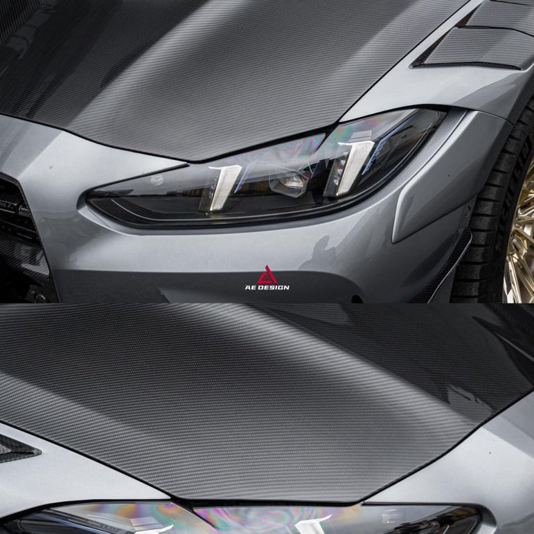 AE Design Prepreg Carbon Fibre Hood/Bonnet For BMW M3 / M4 G80 G82 & G83 Aftermarket Carbon Fiber Part / Bodykit - Robot Bodykits