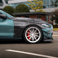 AE Design Prepreg Carbon Fibre Widebody Front Fender for BMW M3 / M4 G80 G82 & G83 Aftermarket Carbon Fiber Part / Bodykit - Robot Bodykits