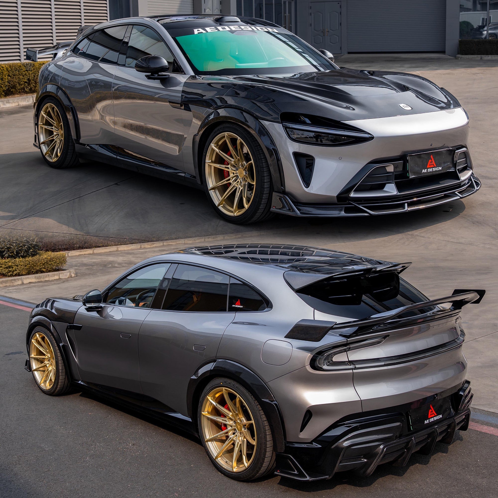AE Design Xiaomi YU7 Full Gloss Prepreg Carbon Fibre Body Kit Aftermarket Carbon Fiber Part / Bodykit - Robot Bodykits