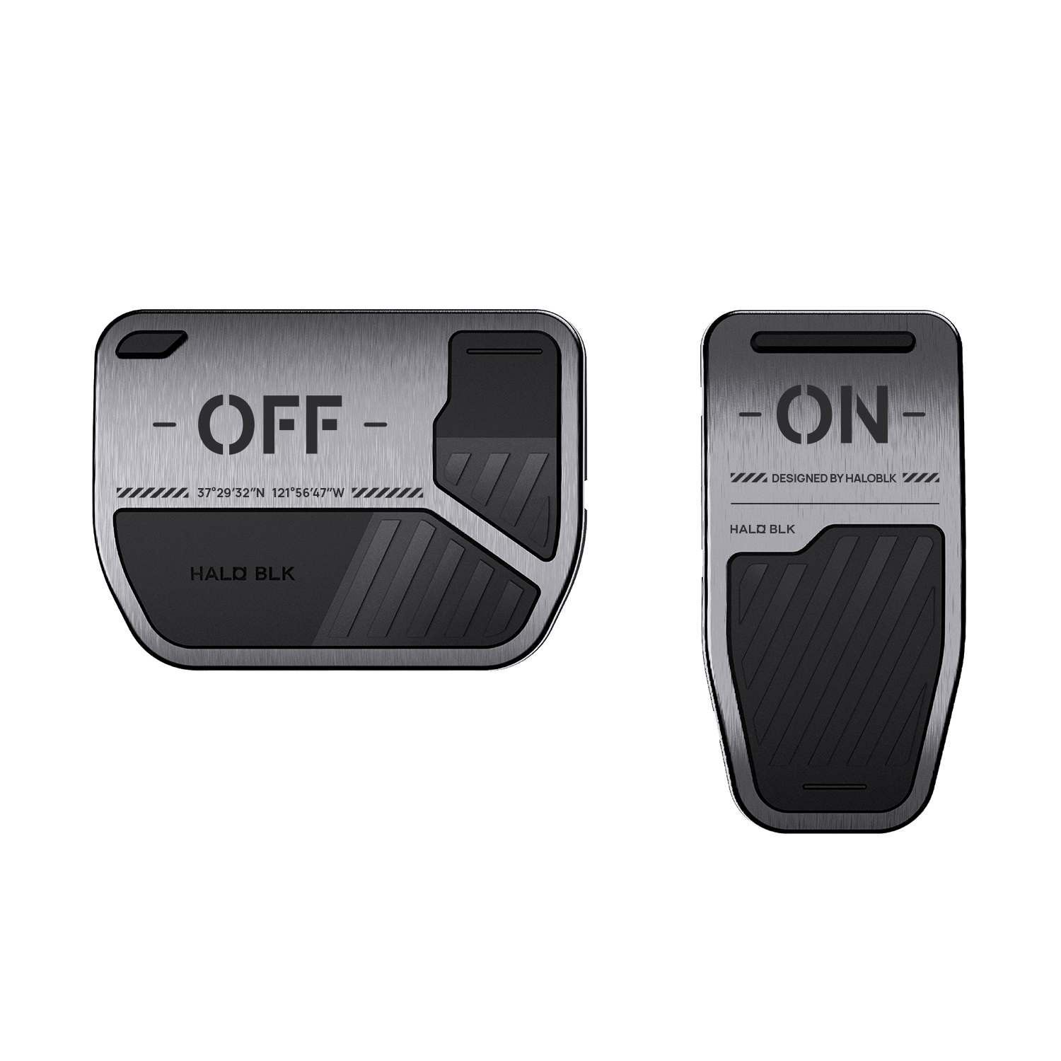 Alloy Foot Pedals for Tesla Model 3 / Y Aftermarket Carbon Fiber Part / Bodykit - Robot Bodykits
