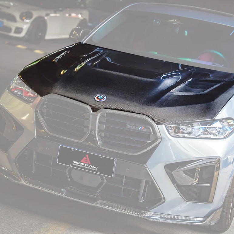 Armorextend AE Design Carbon Fiber Hood for BMW X5 X5M/C X6 X6M/C F95 F96 G05 G06 Aftermarket Carbon Fiber Part / Bodykit - Robot Bodykits