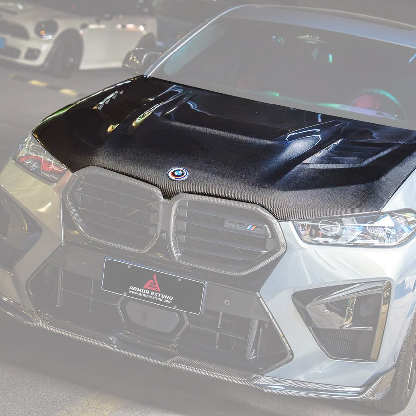 Armorextend AE Design Carbon Fiber Hood for BMW X5 X5M/C X6 X6M/C F95 F96 G05 G06 Aftermarket Carbon Fiber Part / Bodykit - Robot Bodykits