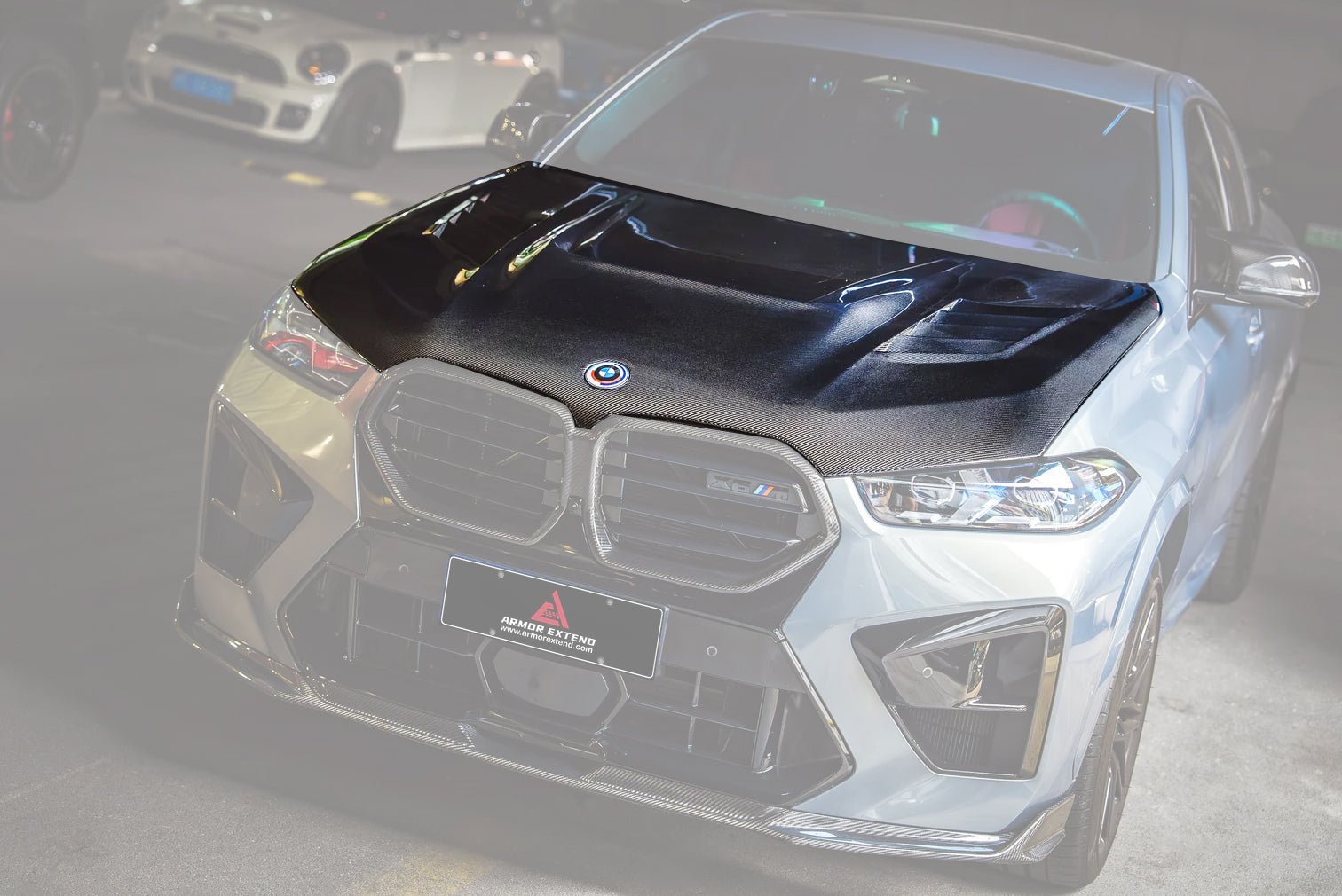 Armorextend AE Design Carbon Fiber Hood for BMW X5 X5M/C X6 X6M/C F95 F96 G05 G06 Aftermarket Carbon Fiber Part / Bodykit - Robot Bodykits