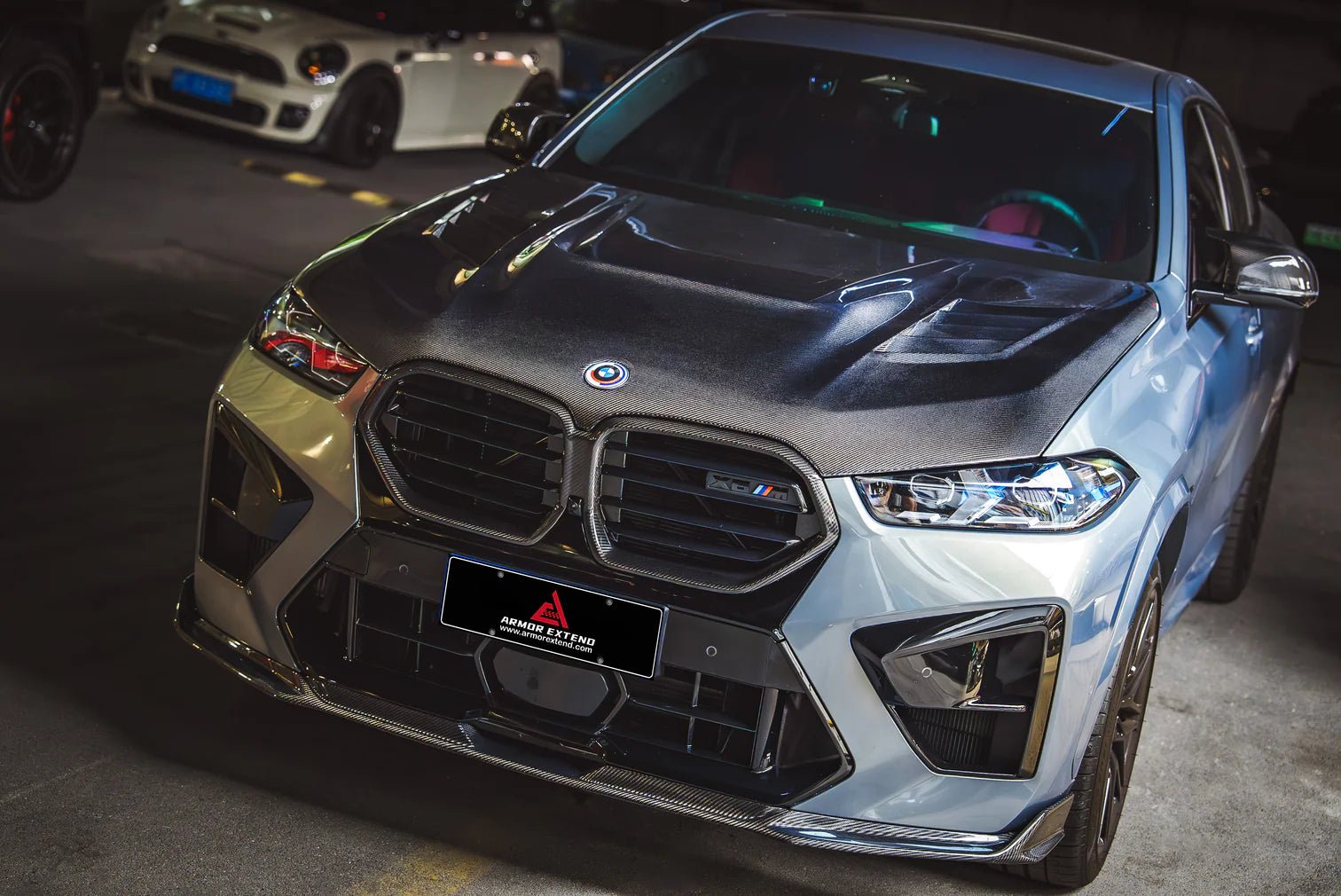 Armorextend AE Design Carbon Fiber Hood for BMW X5 X5M/C X6 X6M/C F95 F96 G05 G06 Aftermarket Carbon Fiber Part / Bodykit - Robot Bodykits