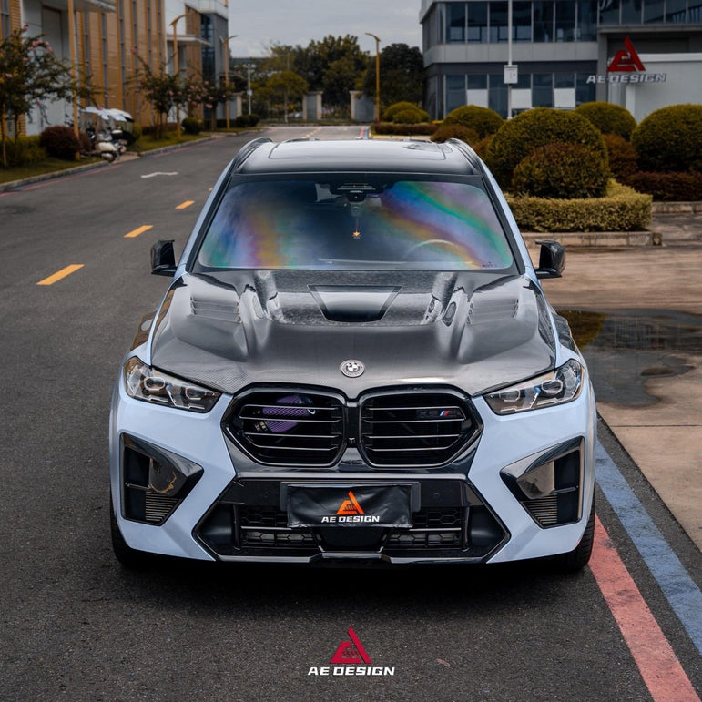Armorextend AE Design Carbon Fiber Hood for BMW X5 X5M/C X6 X6M/C F95 F96 G05 G06 Aftermarket Carbon Fiber Part / Bodykit - Robot Bodykits