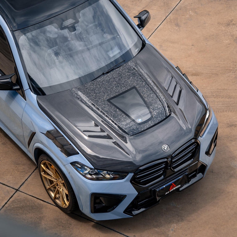 Armorextend AE Design Carbon Fiber Hood for BMW X5 X5M/C X6 X6M/C F95 F96 G05 G06 Aftermarket Carbon Fiber Part / Bodykit - Robot Bodykits