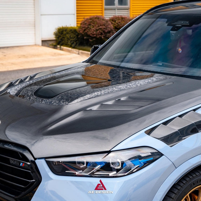 Armorextend AE Design Carbon Fiber Hood for BMW X5 X5M/C X6 X6M/C F95 F96 G05 G06 Aftermarket Carbon Fiber Part / Bodykit - Robot Bodykits
