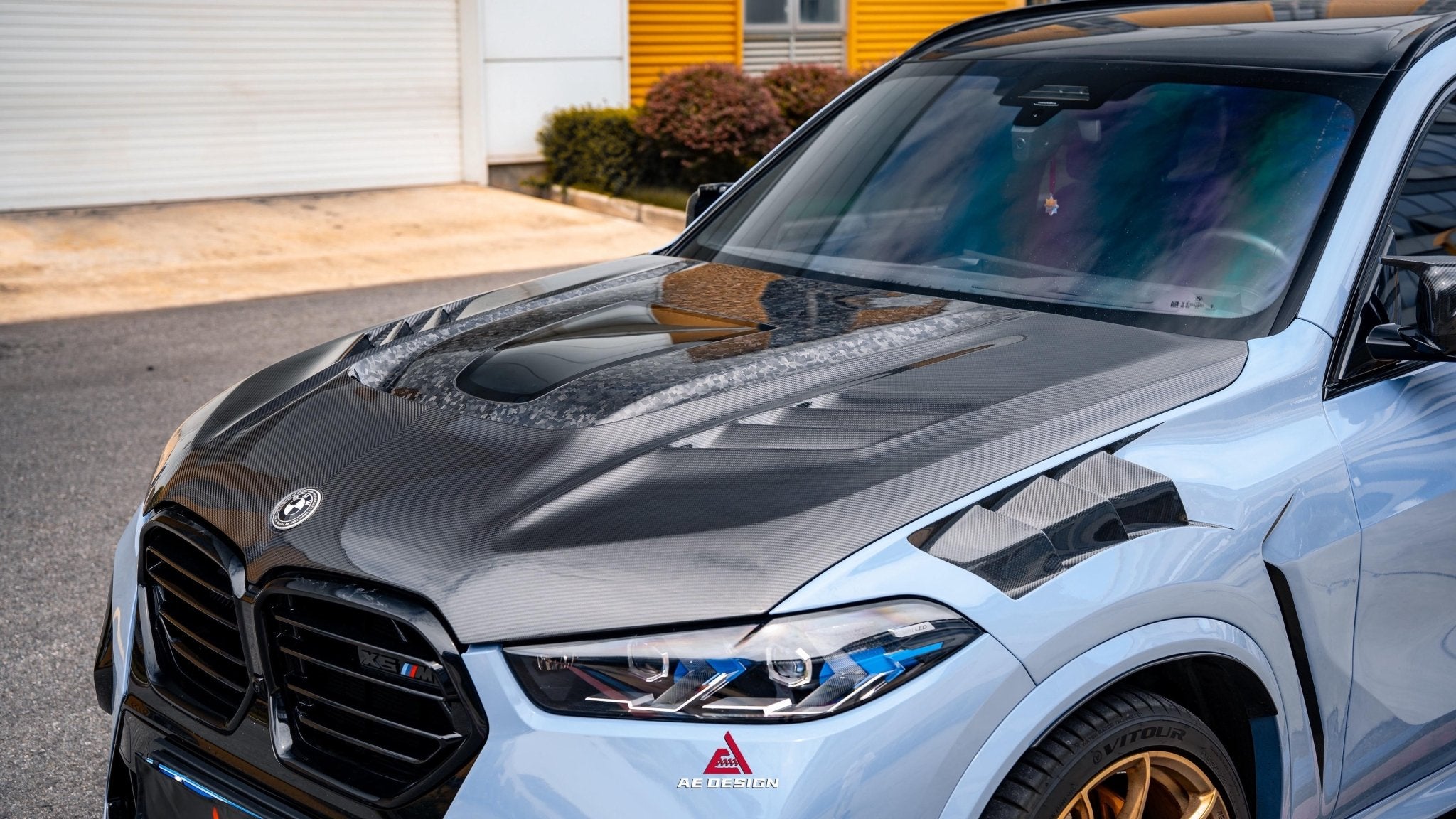 Armorextend AE Design Carbon Fiber Hood for BMW X5 X5M/C X6 X6M/C F95 F96 G05 G06 Aftermarket Carbon Fiber Part / Bodykit - Robot Bodykits