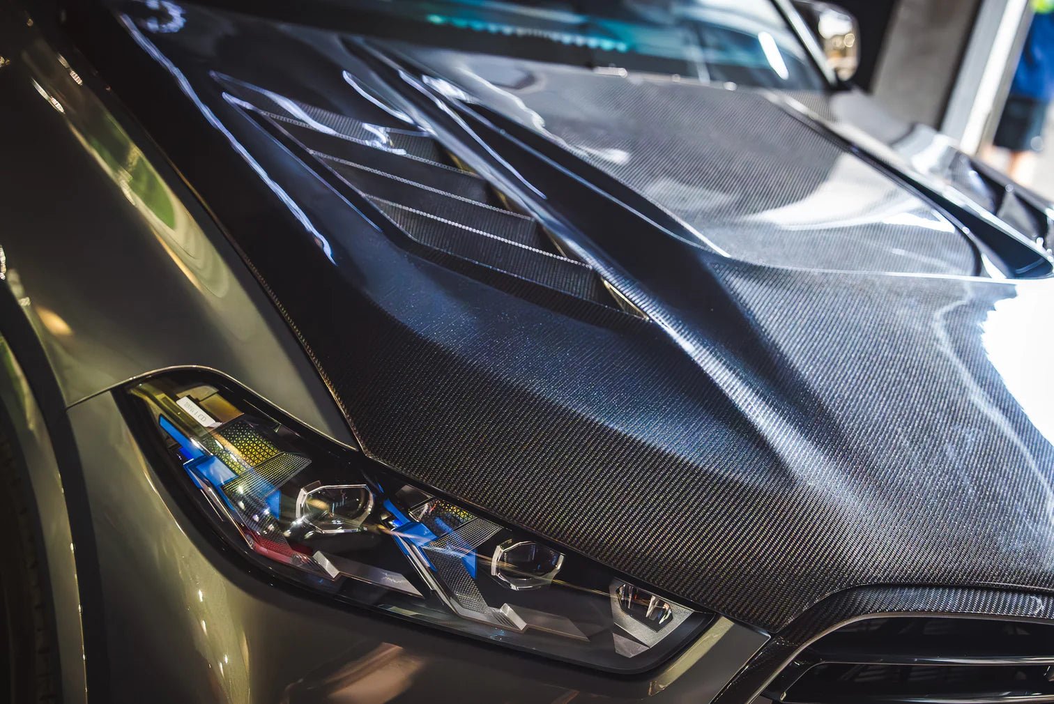 Armorextend AE Design Carbon Fiber Hood for BMW X5 X5M/C X6 X6M/C F95 F96 G05 G06 Aftermarket Carbon Fiber Part / Bodykit - Robot Bodykits