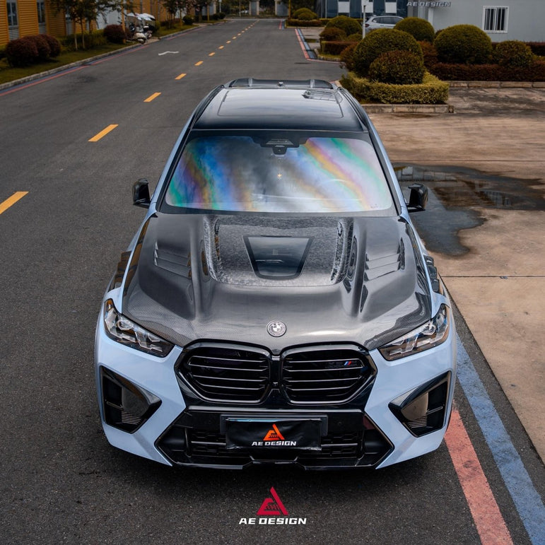 Armorextend AE Design Carbon Fiber Hood for BMW X5 X5M/C X6 X6M/C F95 F96 G05 G06 Aftermarket Carbon Fiber Part / Bodykit - Robot Bodykits