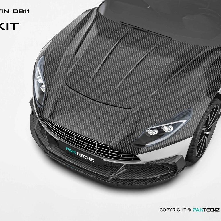 Aston Martin DB11 Paktechz Full Dry Carbon Aerodynamics kit Aftermarket Carbon Fiber Part / Bodykit - Robot Bodykits