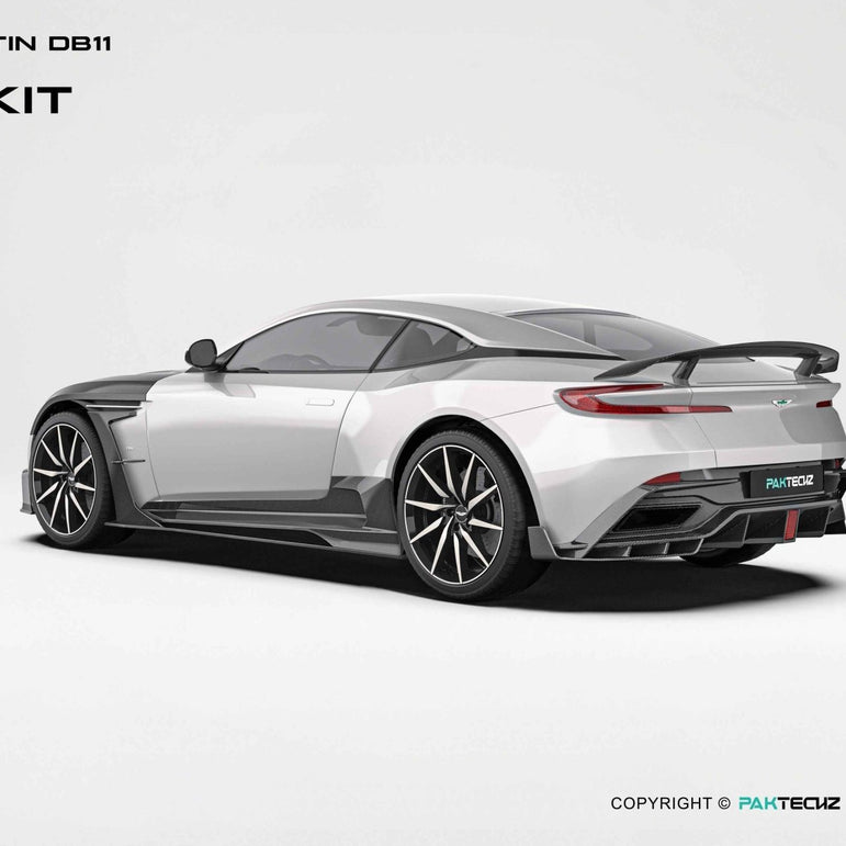Aston Martin DB11 Paktechz Full Dry Carbon Aerodynamics kit Aftermarket Carbon Fiber Part / Bodykit - Robot Bodykits