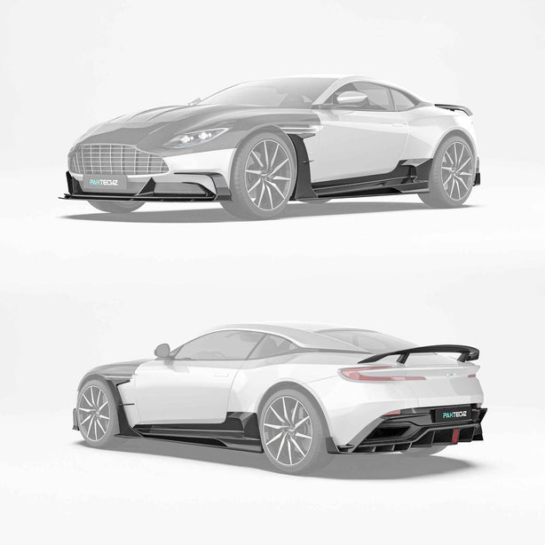 Aston Martin DB11 Paktechz Full Dry Carbon Aerodynamics kit Aftermarket Carbon Fiber Part / Bodykit - Robot Bodykits