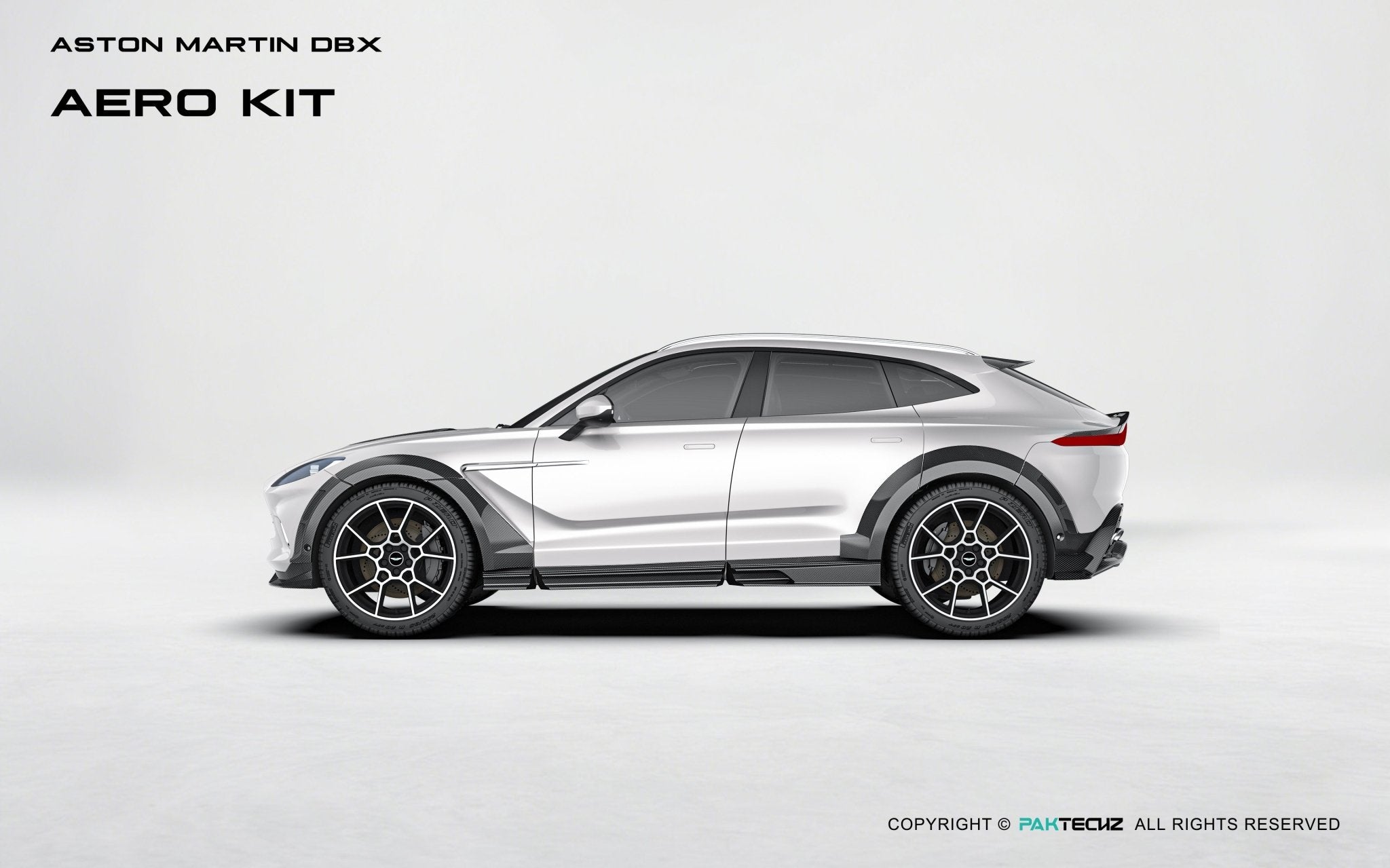 Aston Martin DBX Paktechz Full Dry Carbon Aerodynamics kit Aftermarket Carbon Fiber Part / Bodykit - Robot Bodykits