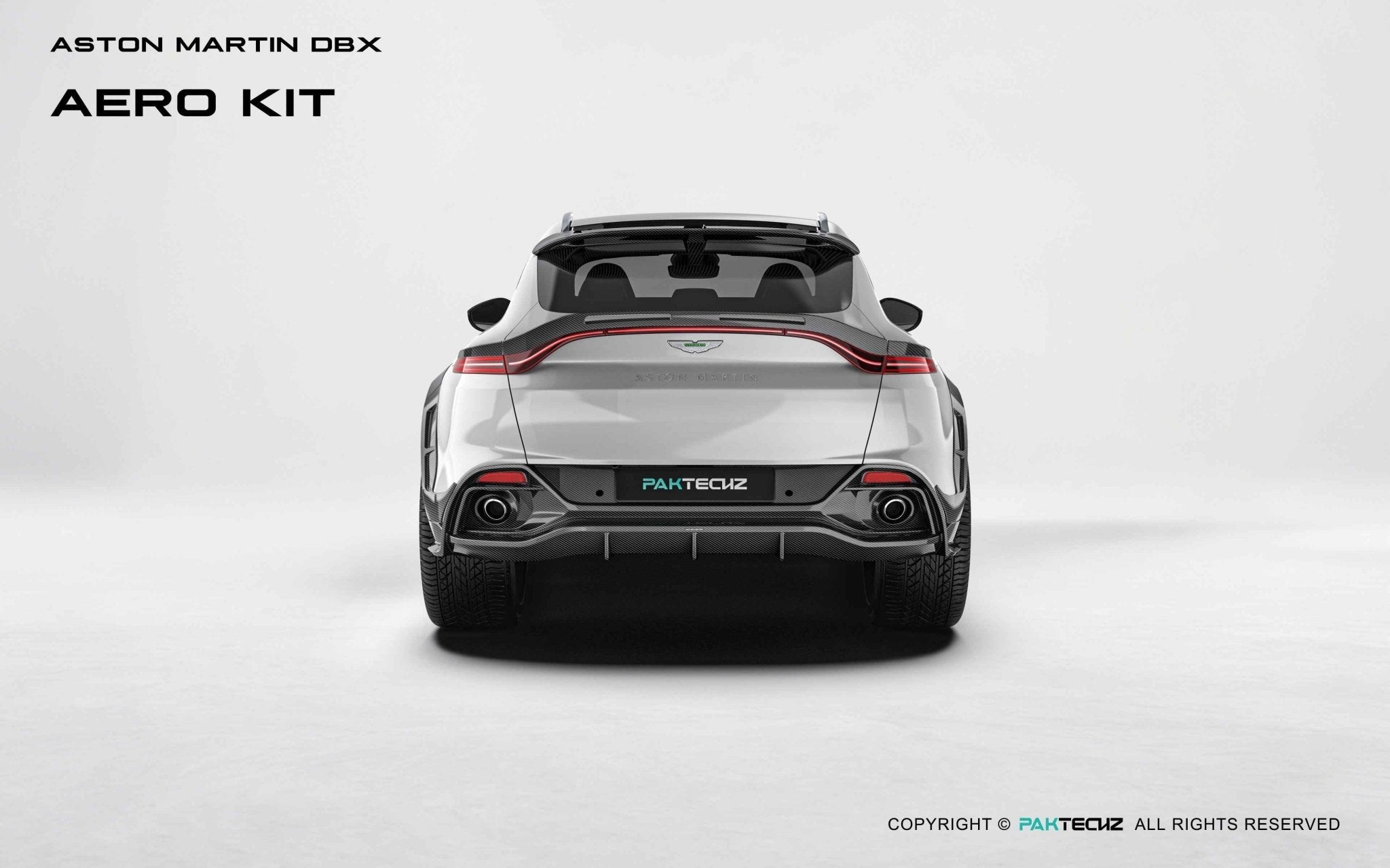Aston Martin DBX Paktechz Full Dry Carbon Aerodynamics kit Aftermarket Carbon Fiber Part / Bodykit - Robot Bodykits