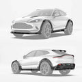 Aston Martin DBX Paktechz Full Dry Carbon Aerodynamics kit Aftermarket Carbon Fiber Part / Bodykit - Robot Bodykits