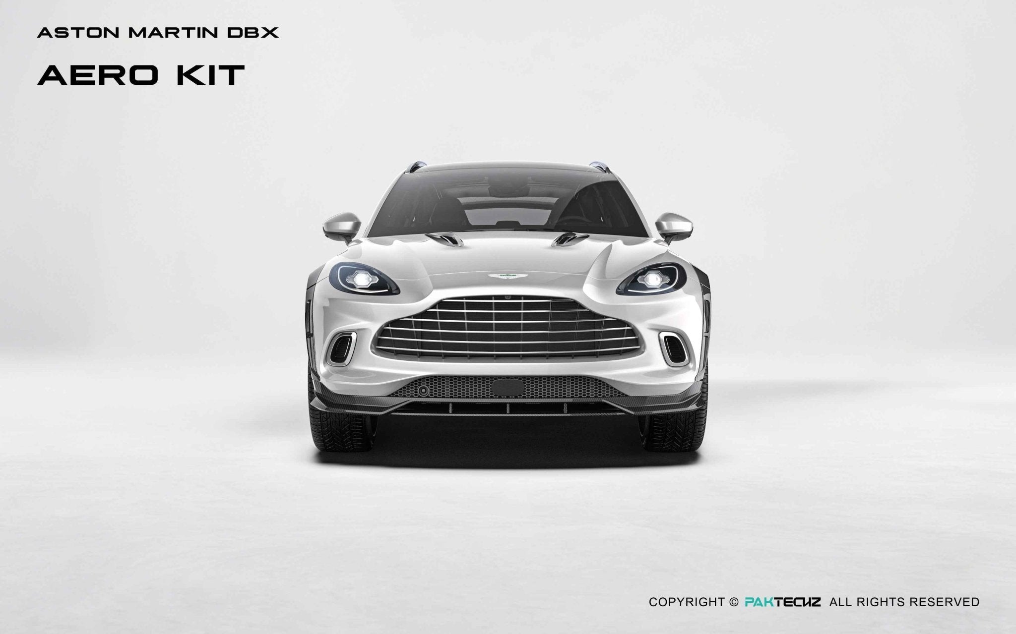 Aston Martin DBX Paktechz Full Dry Carbon Aerodynamics kit Aftermarket Carbon Fiber Part / Bodykit - Robot Bodykits