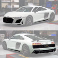 Audi R8 Gen 2 2016–2018 Pre - Facelift Upgrade to 2019–2024 Facelift Conversion Kit Aftermarket Carbon Fiber Part / Bodykit - Robot Bodykits