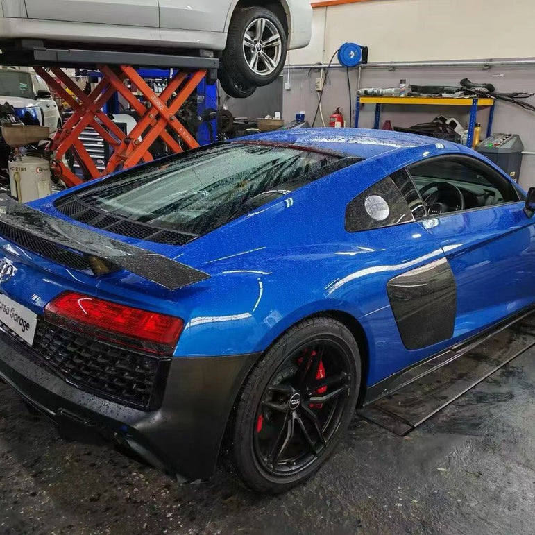 Audi R8 Gen 2 2016–2018 Pre - Facelift Upgrade to 2019–2024 Facelift Conversion Kit Aftermarket Carbon Fiber Part / Bodykit - Robot Bodykits