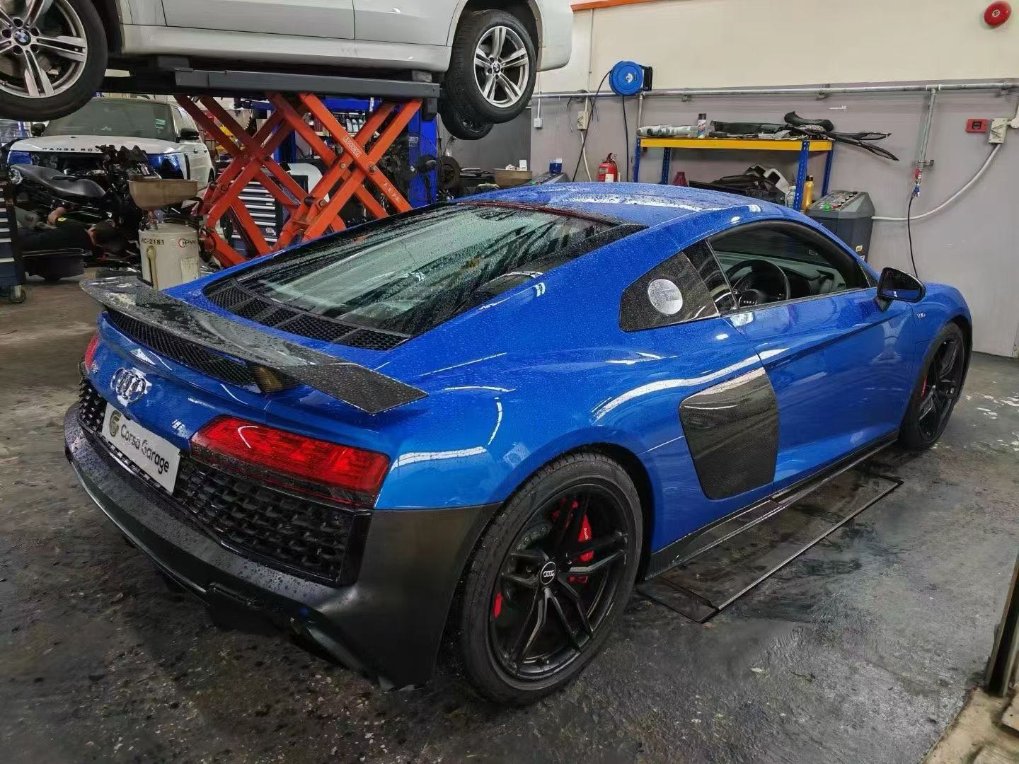 Audi R8 Gen 2 2016–2018 Pre - Facelift Upgrade to 2019–2024 Facelift Conversion Kit Aftermarket Carbon Fiber Part / Bodykit - Robot Bodykits