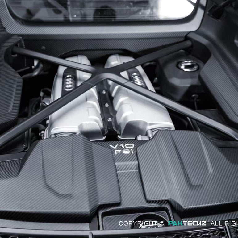 Audi R8 (Gen 2) Paktechz Full Dry Carbon Aerodynamics kit (2019 - 2023) Aftermarket Carbon Fiber Part / Bodykit - Robot Bodykits