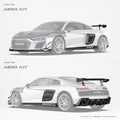 Audi R8 (Gen 2) Paktechz Full Dry Carbon Aerodynamics kit (2019 - 2023) Aftermarket Carbon Fiber Part / Bodykit - Robot Bodykits