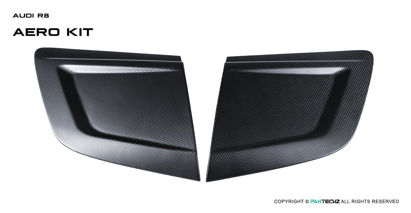Audi R8 (Gen 2) Paktechz Full Dry Carbon Aerodynamics kit (2019 - 2023) Aftermarket Carbon Fiber Part / Bodykit - Robot Bodykits