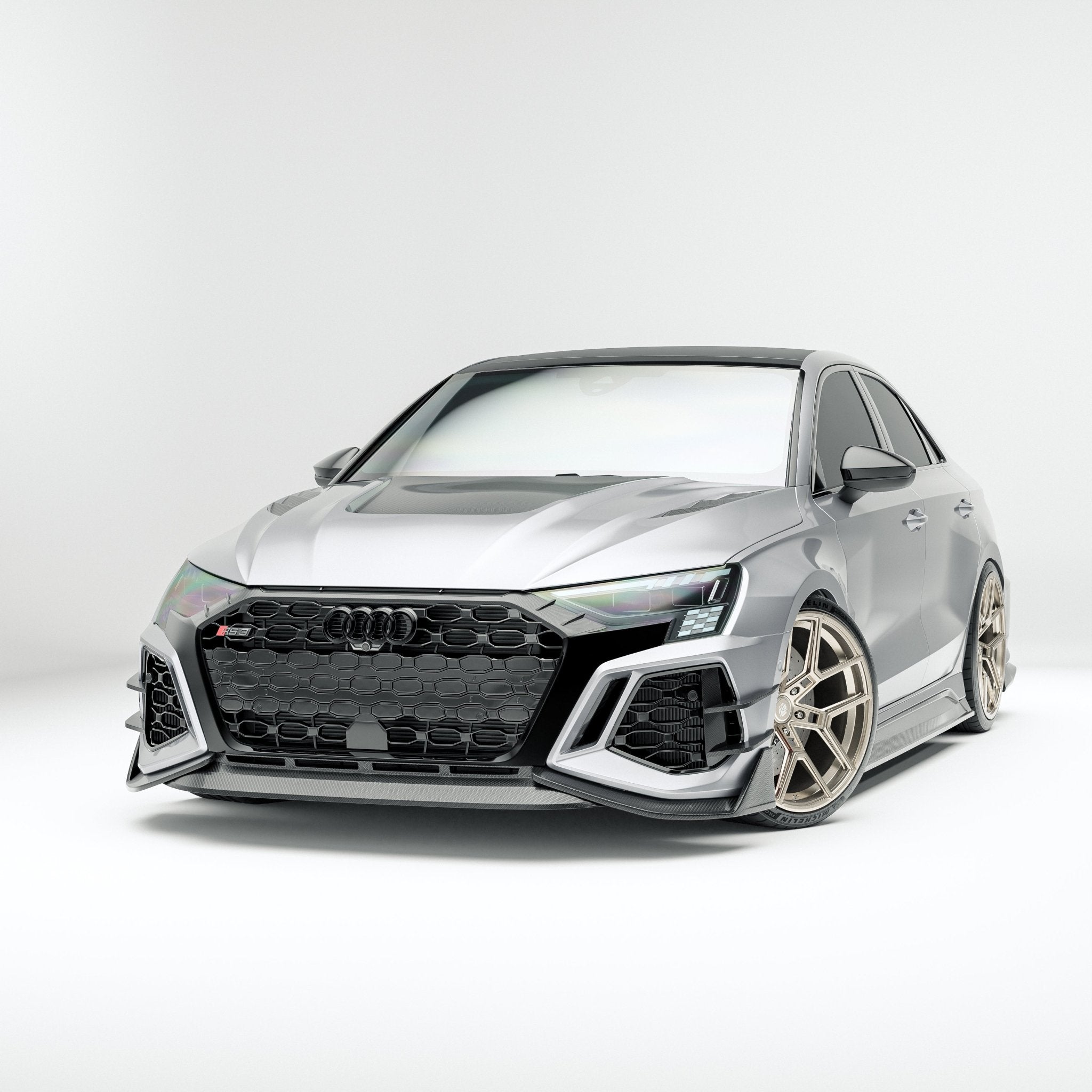 Audi RS3 8Y Limousine Carbon Fiber Bodykit Aftermarket Carbon Fiber Part / Bodykit - Robot Bodykits