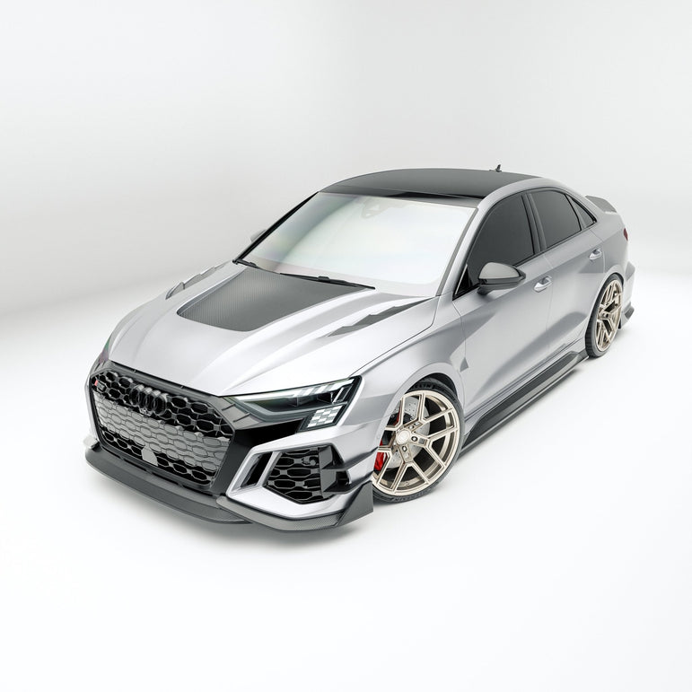 Audi RS3 8Y Limousine Carbon Fiber Hood Aftermarket Carbon Fiber Part / Bodykit - Robot Bodykits