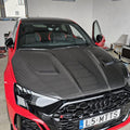 Audi RS3 8Y Paktechz Design Carbon Fiber Hood (Audi RS3 8Y Sportback/Saloon/Sedan) Aftermarket Carbon Fiber Part / Bodykit - Robot Bodykits