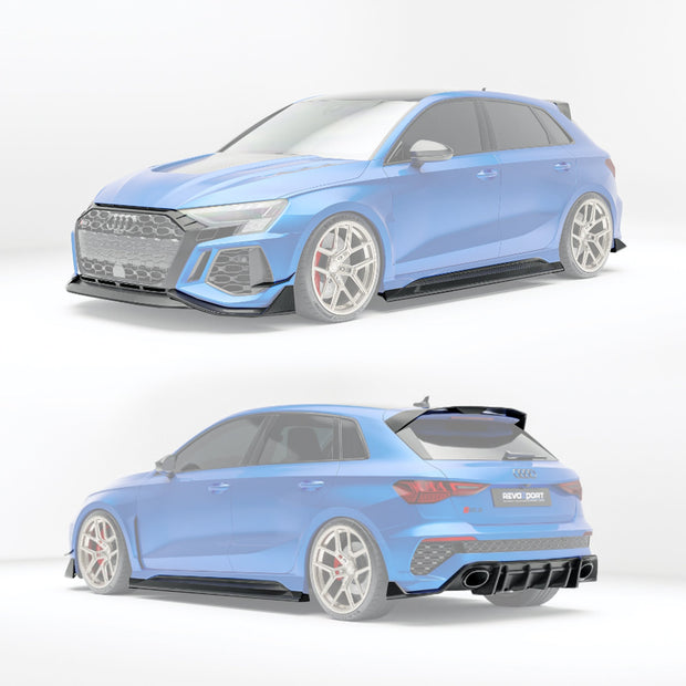 Audi RS3 8Y Sportback Carbon Fiber Bodykit Aftermarket Carbon Fiber Part / Bodykit - Robot Bodykits