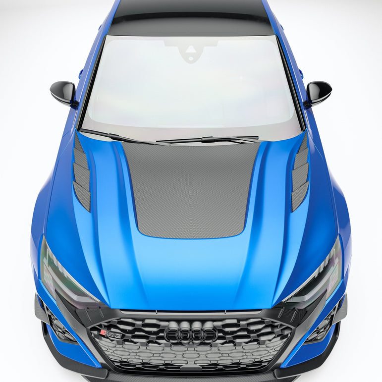 Audi RS3 8Y Sportback Carbon Fiber Hood Aftermarket Carbon Fiber Part / Bodykit - Robot Bodykits