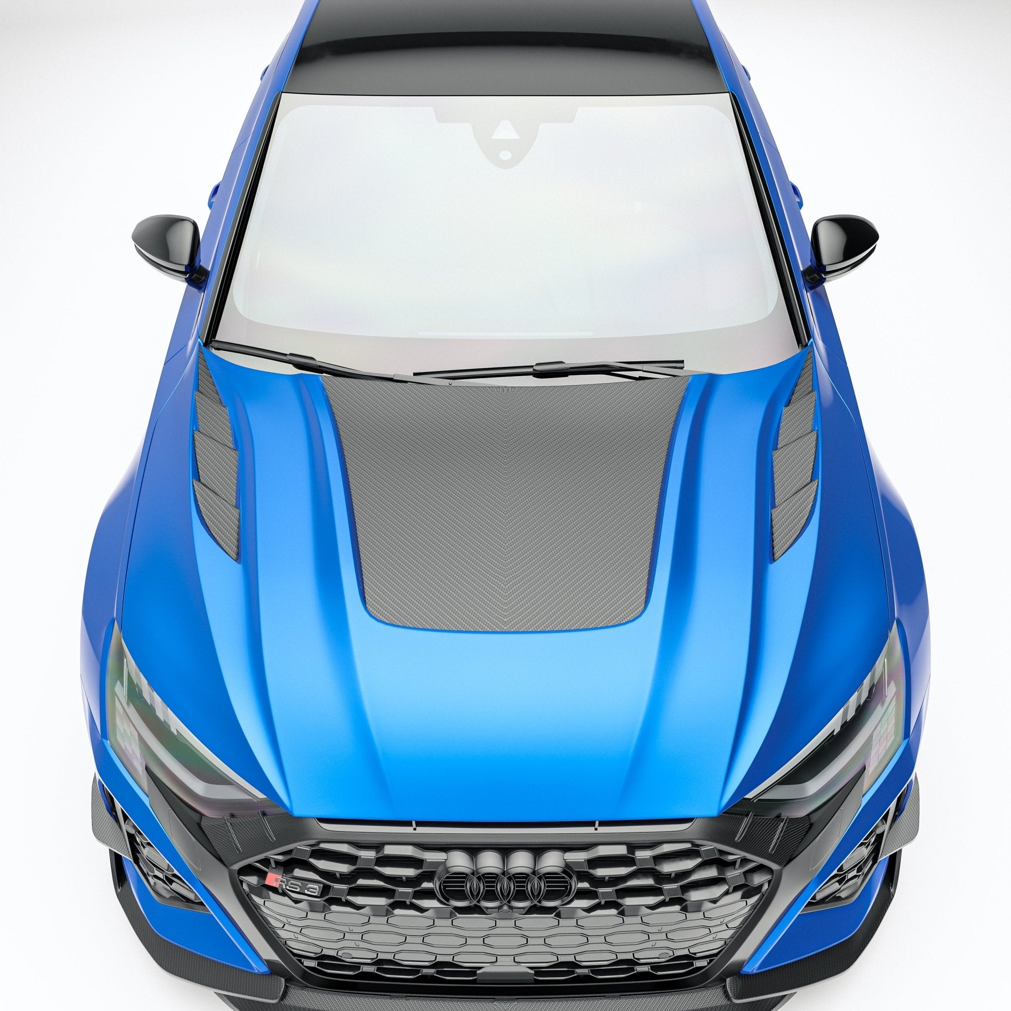 Audi RS3 8Y Sportback Carbon Fiber Hood Aftermarket Carbon Fiber Part / Bodykit - Robot Bodykits