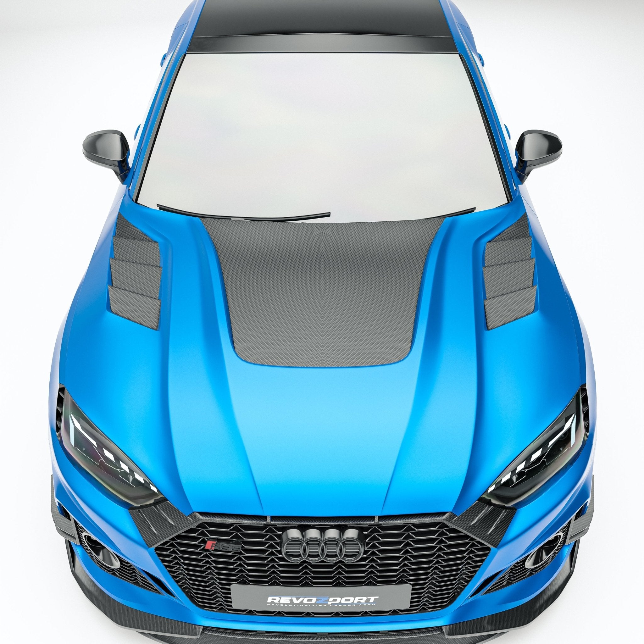Audi RS5 B9.5 Facelift Sportback Carbon Fiber Bonnet Aftermarket Carbon Fiber Part / Bodykit - Robot Bodykits
