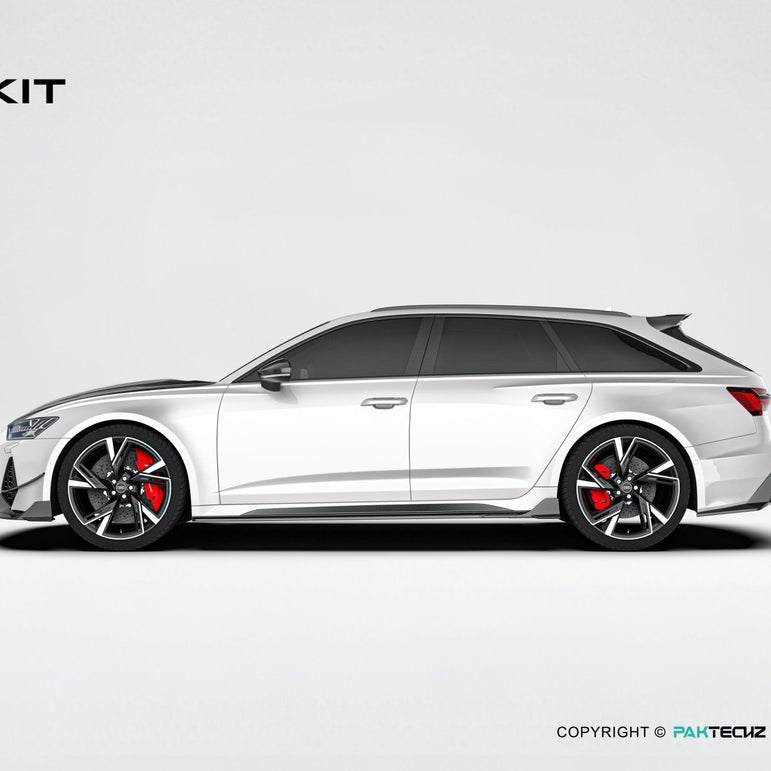 Audi RS6 C8 Paktechz Full Dry Carbon Aerodynamics kit Aftermarket Carbon Fiber Part / Bodykit - Robot Bodykits