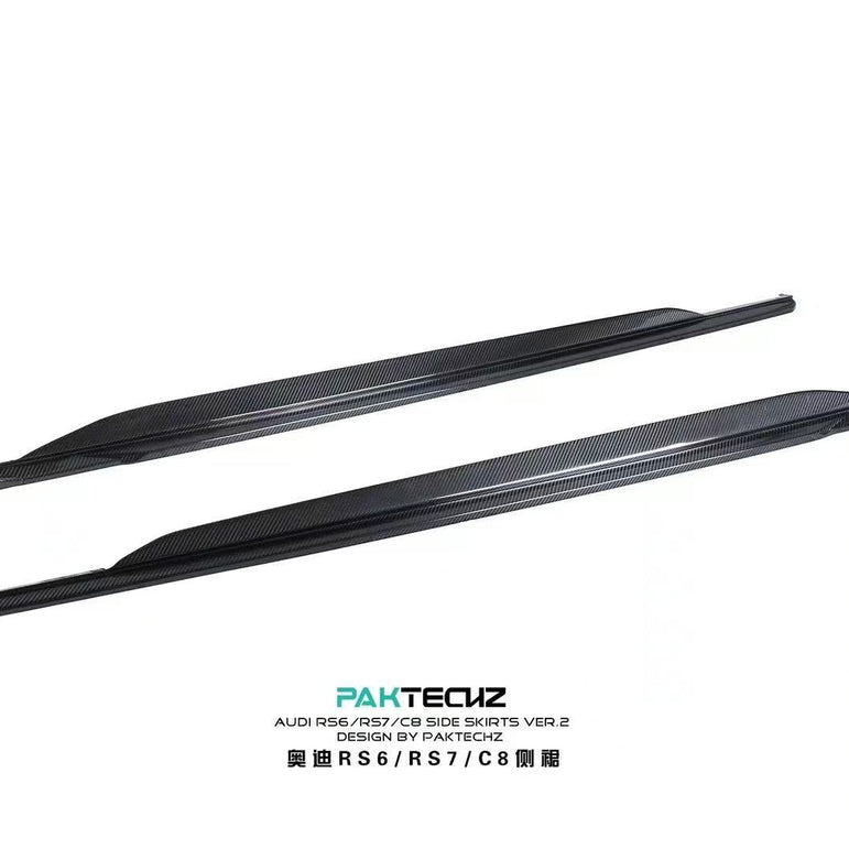 Audi RS6 C8 Paktechz Full Dry Carbon Aerodynamics kit Aftermarket Carbon Fiber Part / Bodykit - Robot Bodykits
