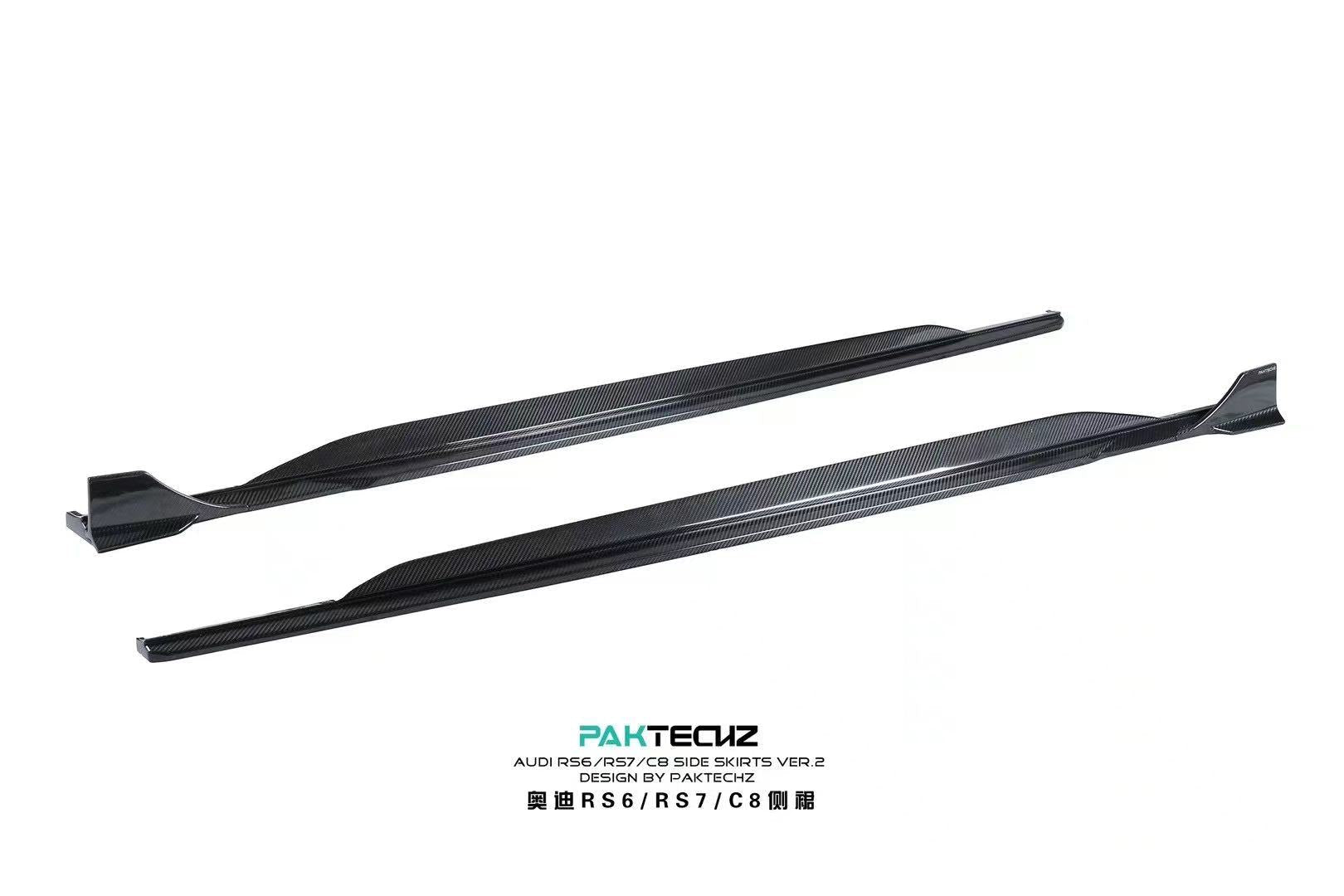 Audi RS6 C8 Paktechz Full Dry Carbon Aerodynamics kit Aftermarket Carbon Fiber Part / Bodykit - Robot Bodykits