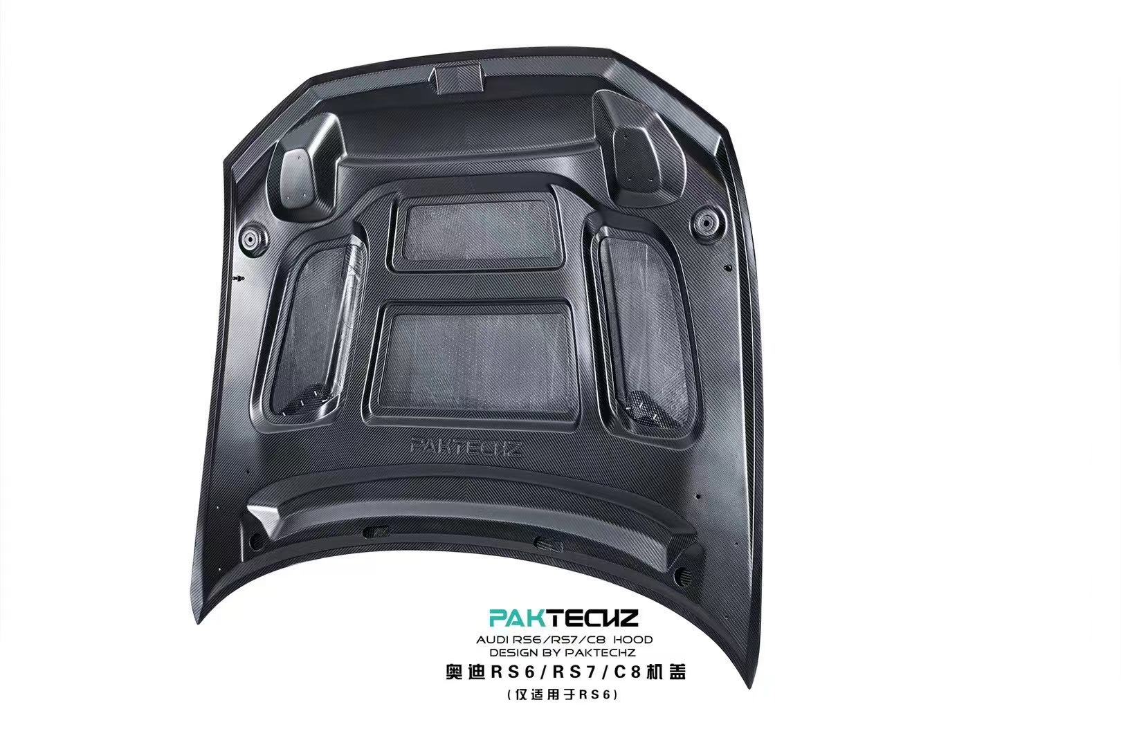 Audi RS6 C8 Paktechz Full Dry Carbon Aerodynamics kit Aftermarket Carbon Fiber Part / Bodykit - Robot Bodykits