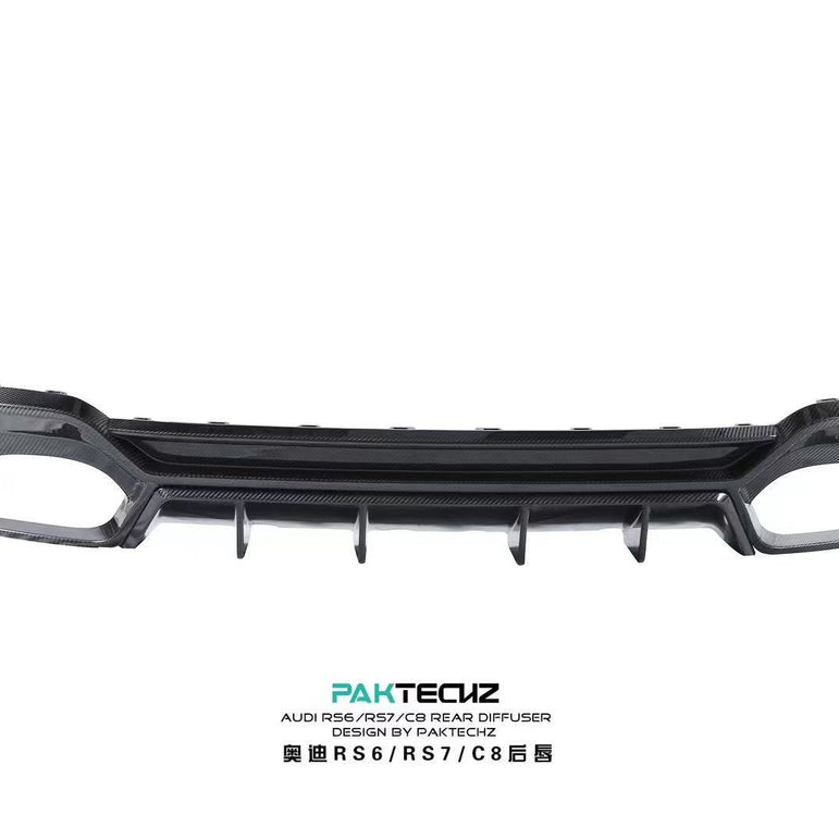 Audi RS6 C8 Paktechz Full Dry Carbon Aerodynamics kit Aftermarket Carbon Fiber Part / Bodykit - Robot Bodykits